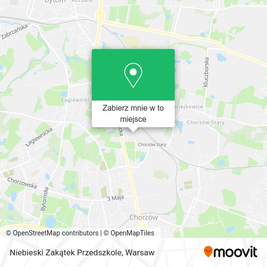 Mapa Niebieski Zakątek Przedszkole