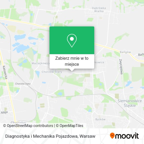 Mapa Diagnostyka i Mechanika Pojazdowa