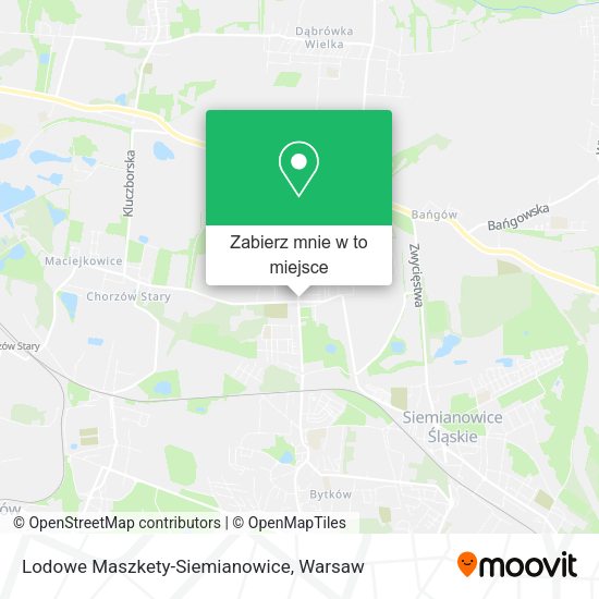 Mapa Lodowe Maszkety-Siemianowice