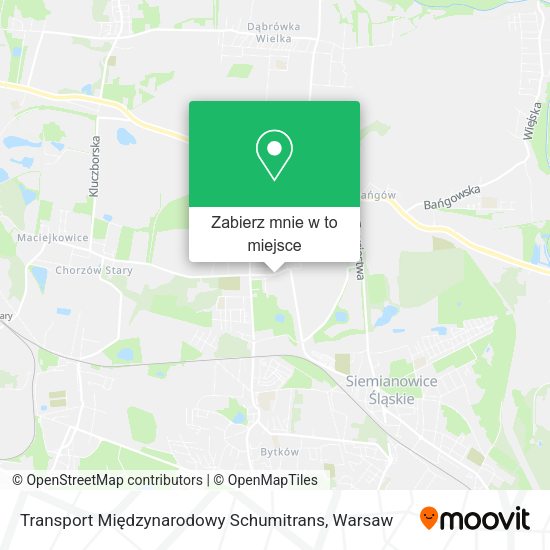 Mapa Transport Międzynarodowy Schumitrans