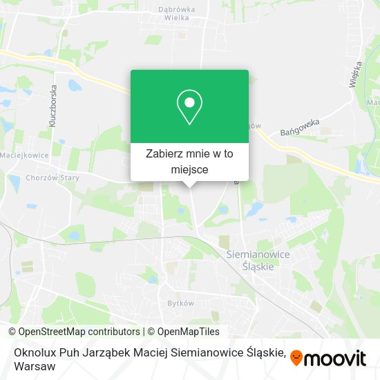 Mapa Oknolux Puh Jarząbek Maciej Siemianowice Śląskie