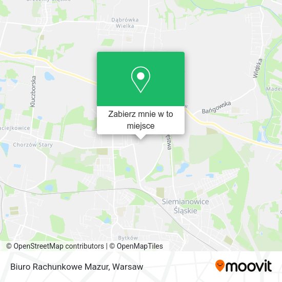 Mapa Biuro Rachunkowe Mazur