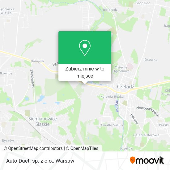 Mapa Auto-Duet. sp. z o.o.