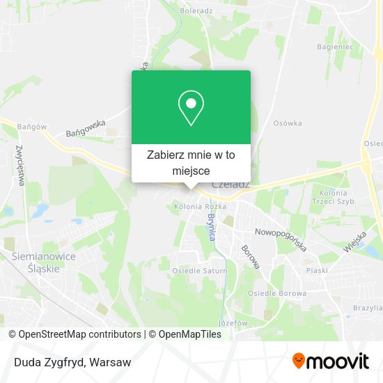 Mapa Duda Zygfryd