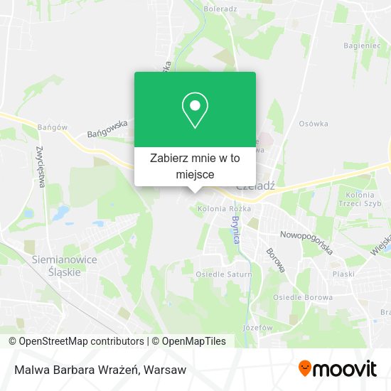 Mapa Malwa Barbara Wrażeń