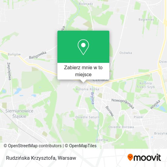 Mapa Rudzińska Krzysztofa