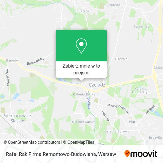 Mapa Rafał Rak Firma Remontowo-Budowlana