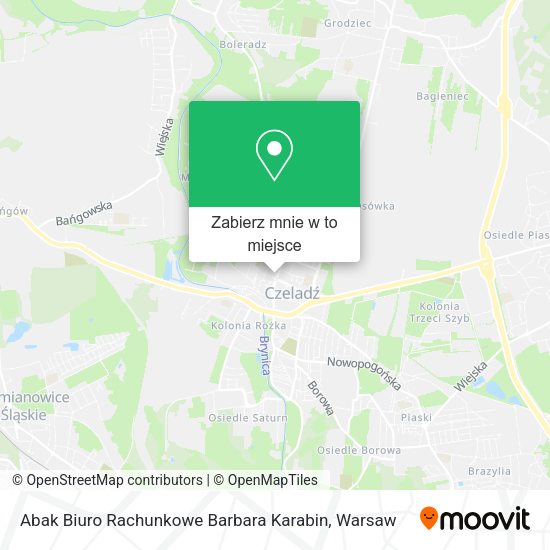 Mapa Abak Biuro Rachunkowe Barbara Karabin