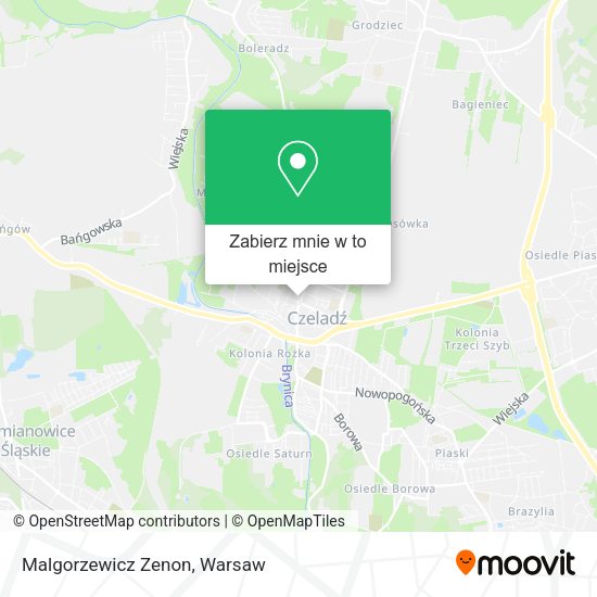 Mapa Malgorzewicz Zenon