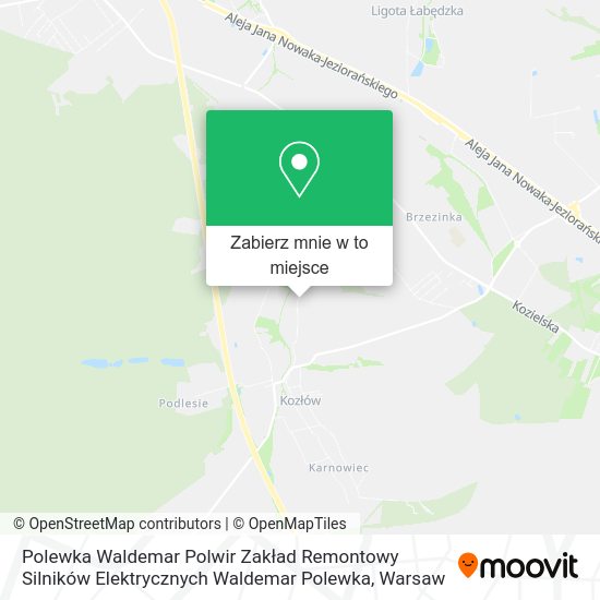 Mapa Polewka Waldemar Polwir Zakład Remontowy Silników Elektrycznych Waldemar Polewka