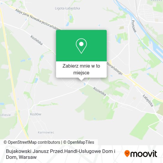 Mapa Bujakowski Janusz Przed.Handl-Usługowe Dom i Dom