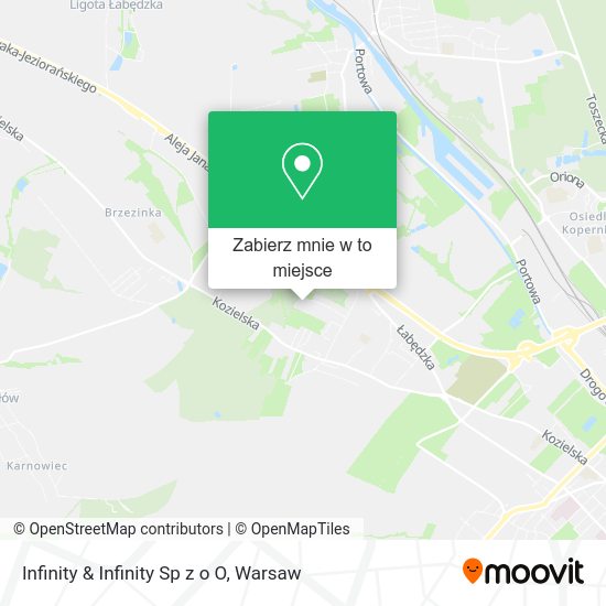 Mapa Infinity & Infinity Sp z o O