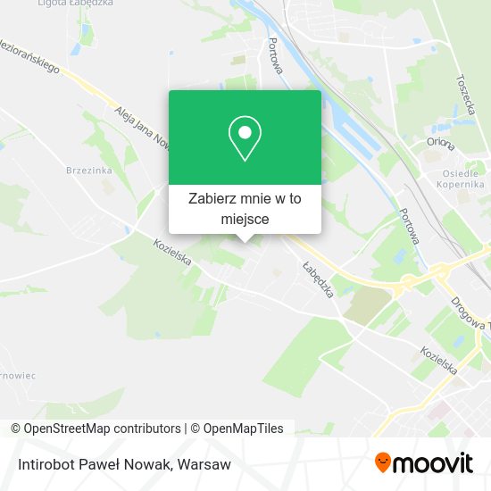 Mapa Intirobot Paweł Nowak