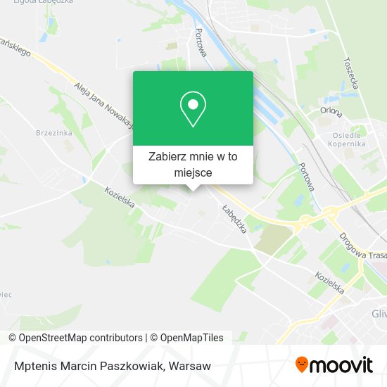 Mapa Mptenis Marcin Paszkowiak