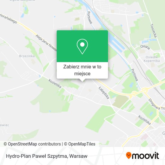 Mapa Hydro-Plan Paweł Szpytma