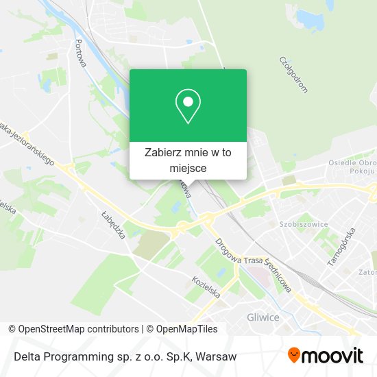 Mapa Delta Programming sp. z o.o. Sp.K