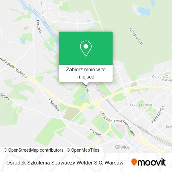 Mapa Ośrodek Szkolenia Spawaczy Welder S.C