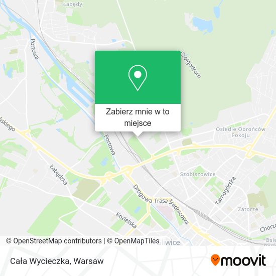 Mapa Cała Wycieczka