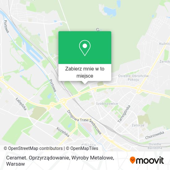 Mapa Ceramet. Oprzyrządowanie, Wyroby Metalowe