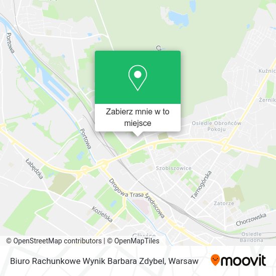 Mapa Biuro Rachunkowe Wynik Barbara Zdybel