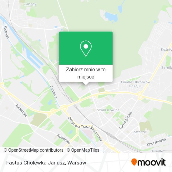 Mapa Fastus Cholewka Janusz