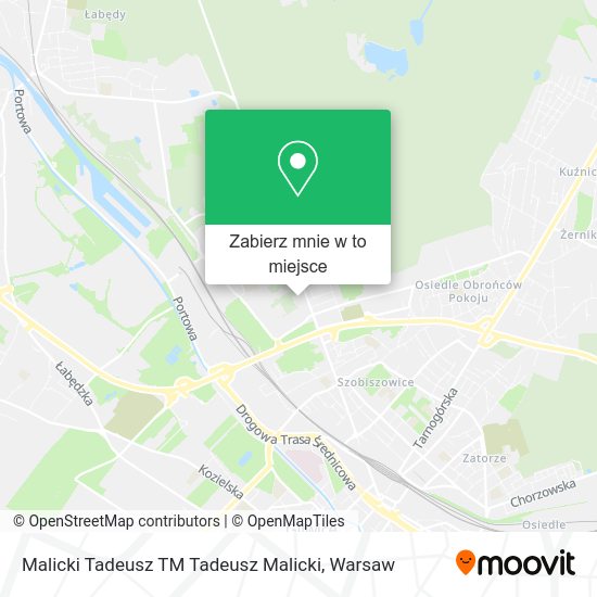 Mapa Malicki Tadeusz TM Tadeusz Malicki