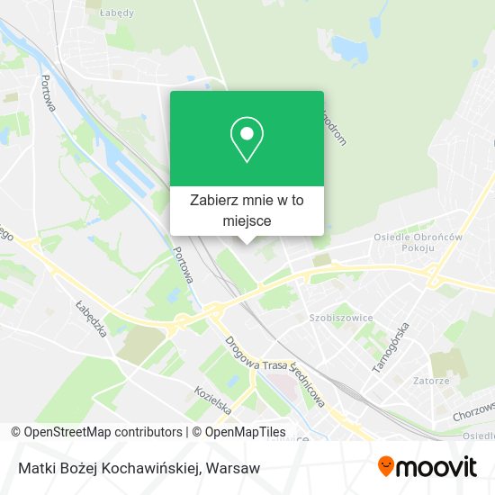 Mapa Matki Bożej Kochawińskiej