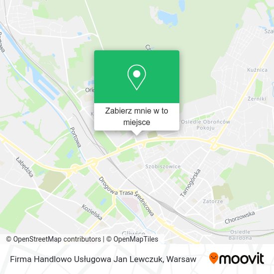 Mapa Firma Handlowo Usługowa Jan Lewczuk