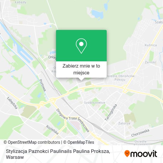 Mapa Stylizacja Paznokci Paulinails Paulina Proksza