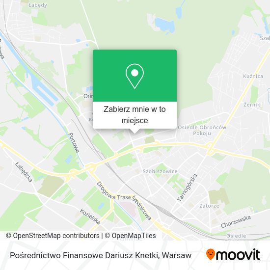 Mapa Pośrednictwo Finansowe Dariusz Knetki