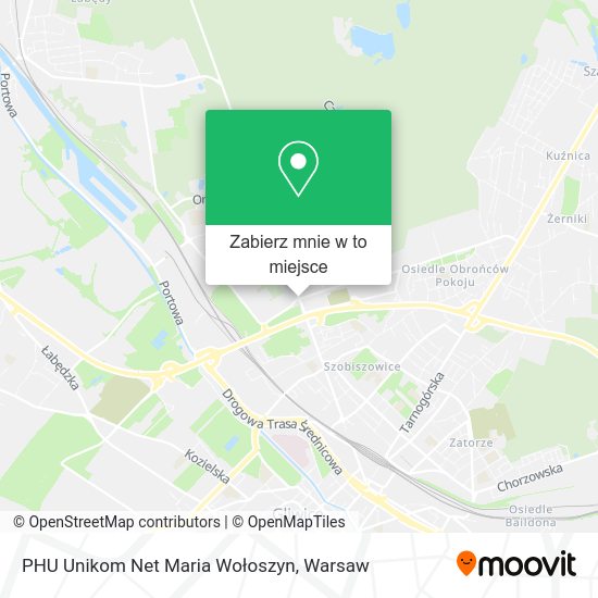 Mapa PHU Unikom Net Maria Wołoszyn