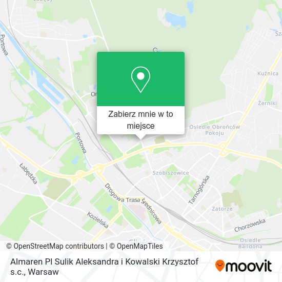 Mapa Almaren Pl Sulik Aleksandra i Kowalski Krzysztof s.c.