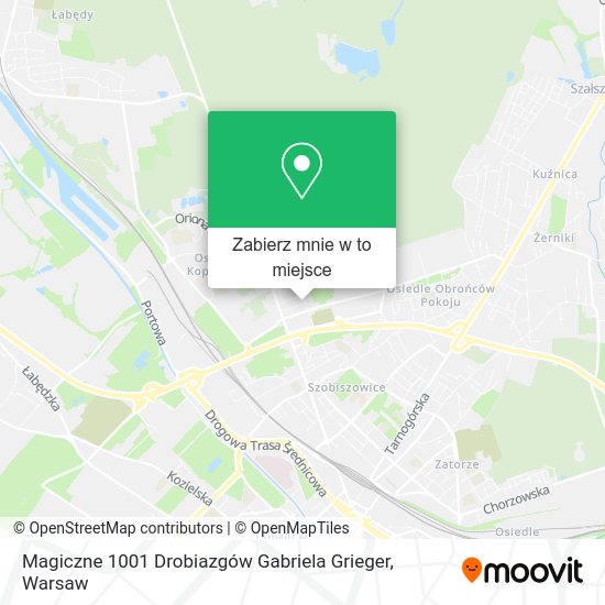 Mapa Magiczne 1001 Drobiazgów Gabriela Grieger