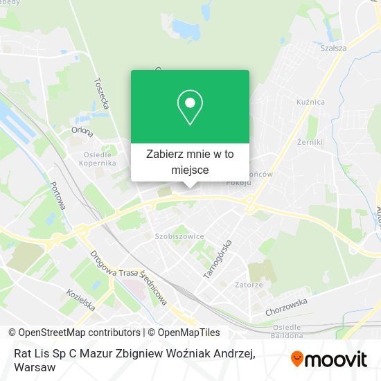 Mapa Rat Lis Sp C Mazur Zbigniew Woźniak Andrzej