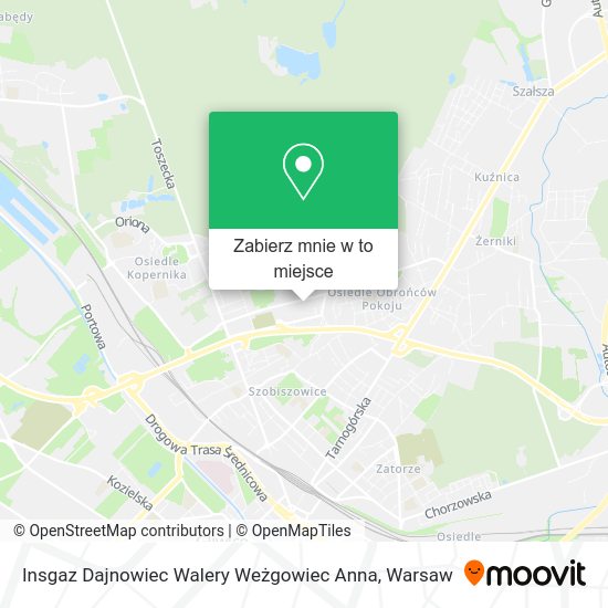 Mapa Insgaz Dajnowiec Walery Weżgowiec Anna