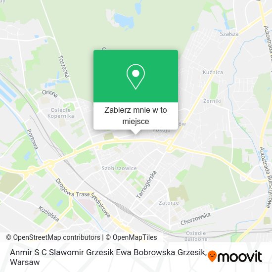 Mapa Anmir S C Slawomir Grzesik Ewa Bobrowska Grzesik