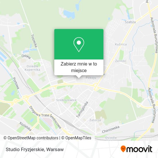 Mapa Studio Fryzjerskie