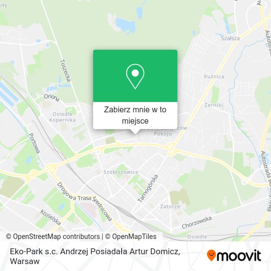 Mapa Eko-Park s.c. Andrzej Posiadała Artur Domicz