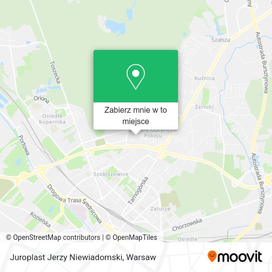 Mapa Juroplast Jerzy Niewiadomski