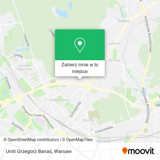 Mapa Uniti Grzegorz Banaś