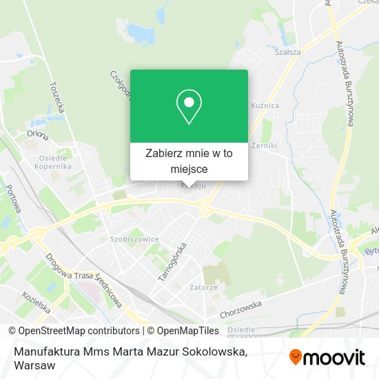 Mapa Manufaktura Mms Marta Mazur Sokolowska