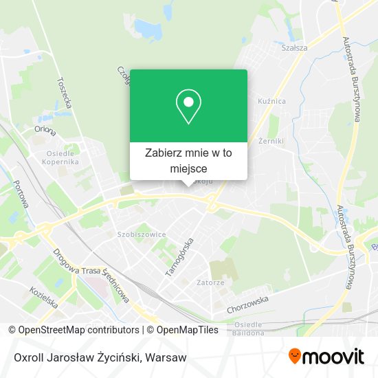 Mapa Oxroll Jarosław Życiński