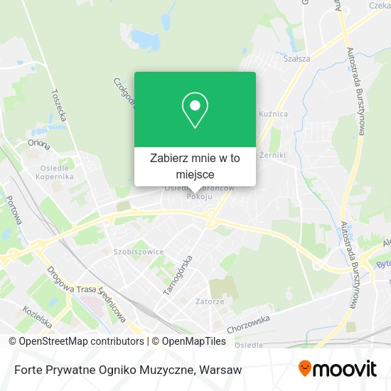 Mapa Forte Prywatne Ogniko Muzyczne