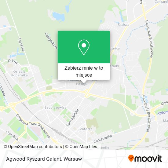 Mapa Agwood Ryszard Galant