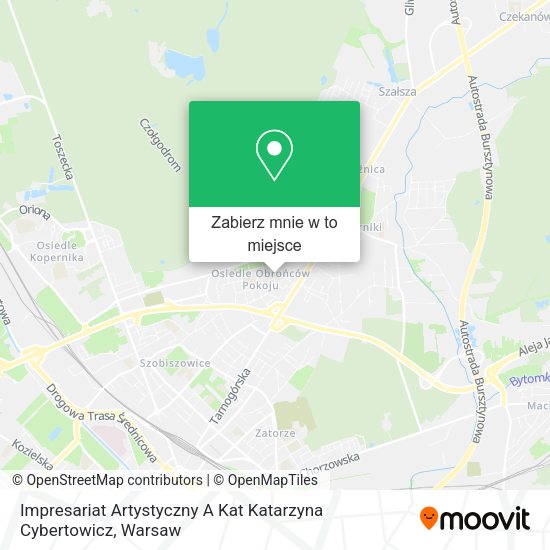 Mapa Impresariat Artystyczny A Kat Katarzyna Cybertowicz