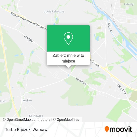 Mapa Turbo Bączek