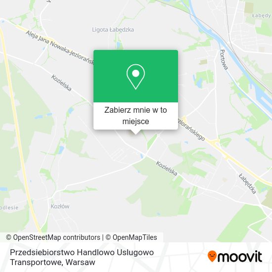 Mapa Przedsiebiorstwo Handlowo Uslugowo Transportowe