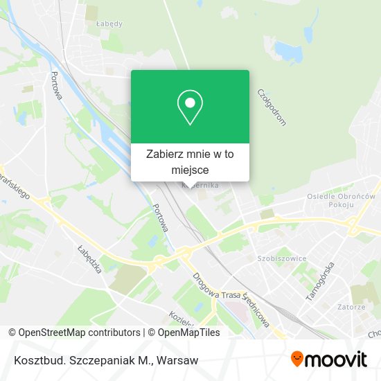 Mapa Kosztbud. Szczepaniak M.