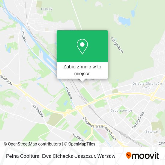 Mapa Pełna Cooltura. Ewa Cichecka-Jaszczur