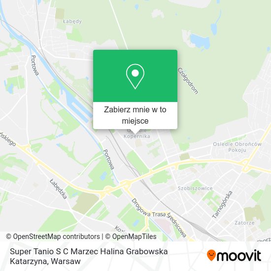 Mapa Super Tanio S C Marzec Halina Grabowska Katarzyna